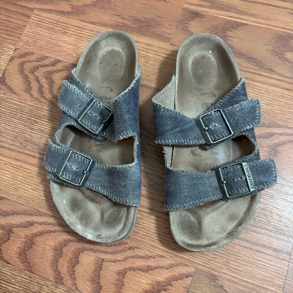 Birkenstock Shoes - Birki’s Original Arizona Diverse Materialien - Jean Shadow Blue